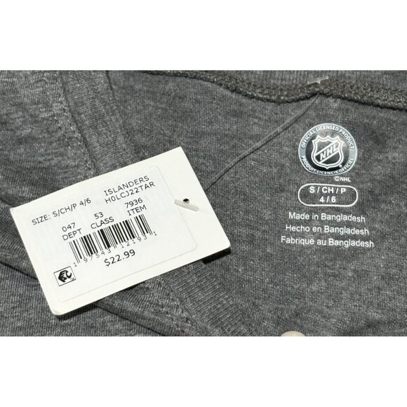 Women's NHL New York Islanders Hockey T-Shirt, Small, Gray - Picture 2 of 5
